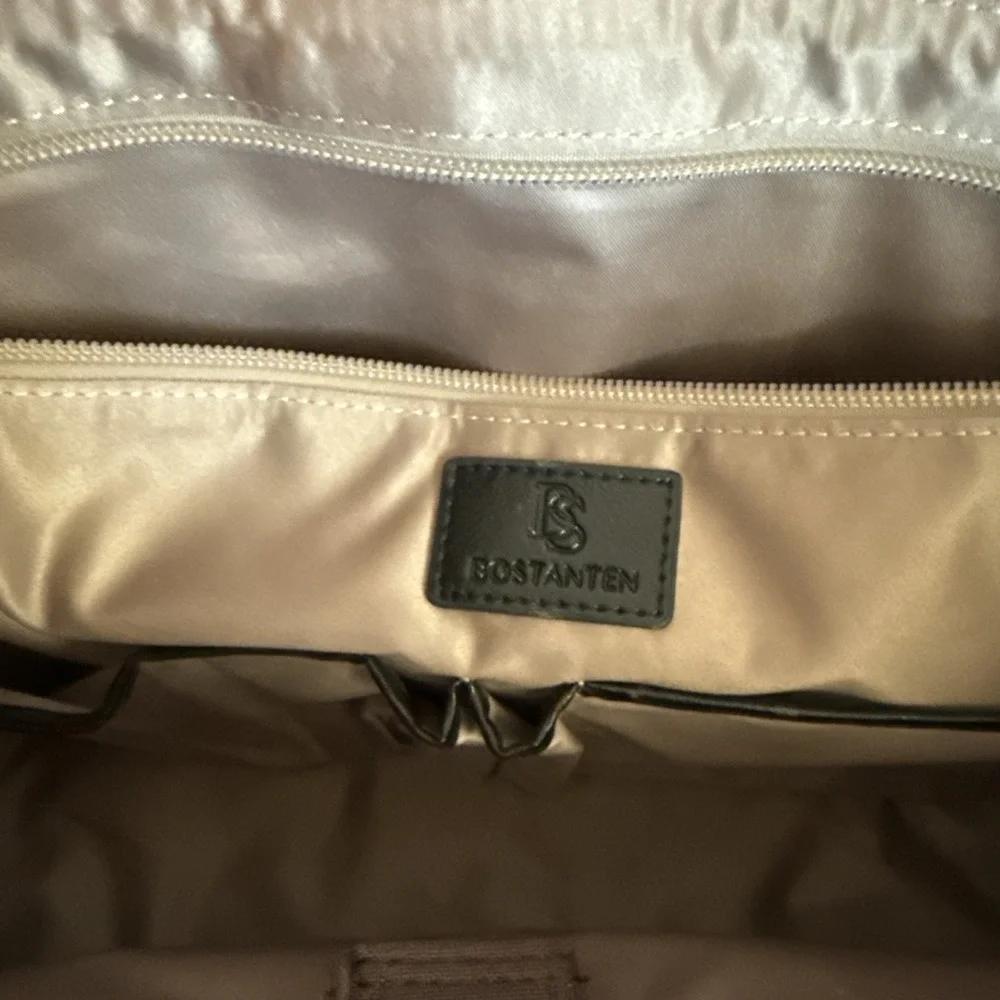 BOSTANTEN Machk Vintage Style Leather Briefcase Bag NWOT‎